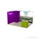 Stand T3 3x3 avec visuel — Stand modulaire GAMME T3 9m² (vue 5)