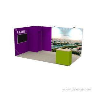 Stand T3 3x4 avec visuel — Stand modulaire GAMME T3 12m² (vue 5)