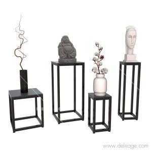 Stèle présentoir — Socle de présentation T3 DESIGN Podium colonne (vue 5)