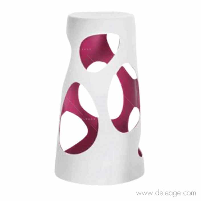 tabouret-cup-blanc-fushia-4547 Tabouret cup blanc fushia — Location KIT MANGE -DEBOUT CUP