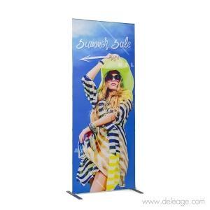 Totem tissu — Totem tubulaire tissu KSLIM design/économique (vue 5)