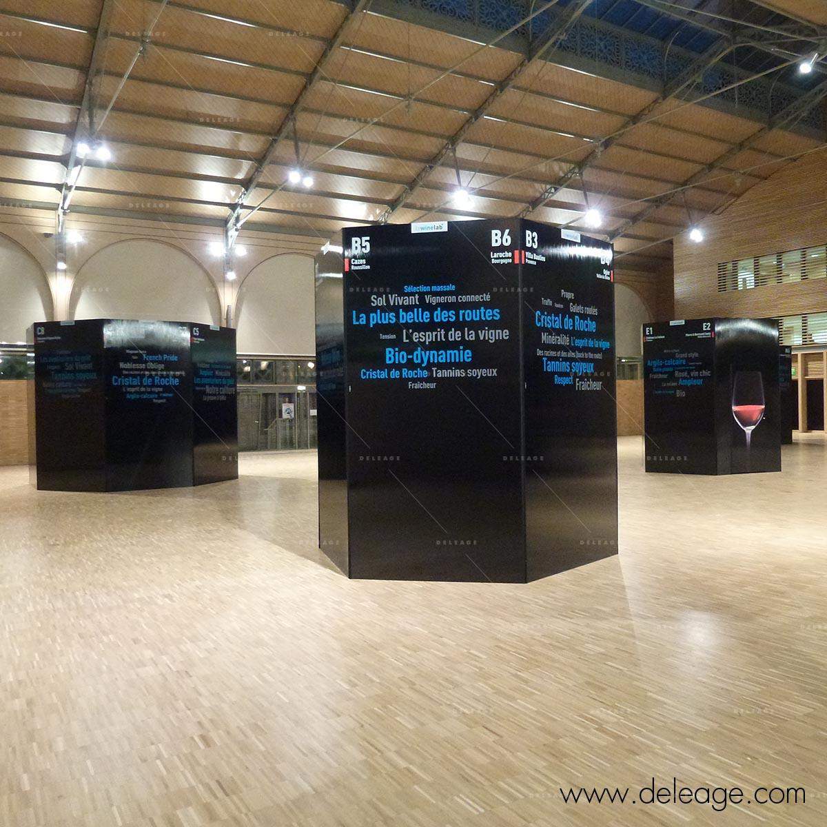 tour-de-stand-zigzag-winlab Tour de stand ZIG-ZAG winlab — Tour d'exposition ZIG ZAG 6 faces