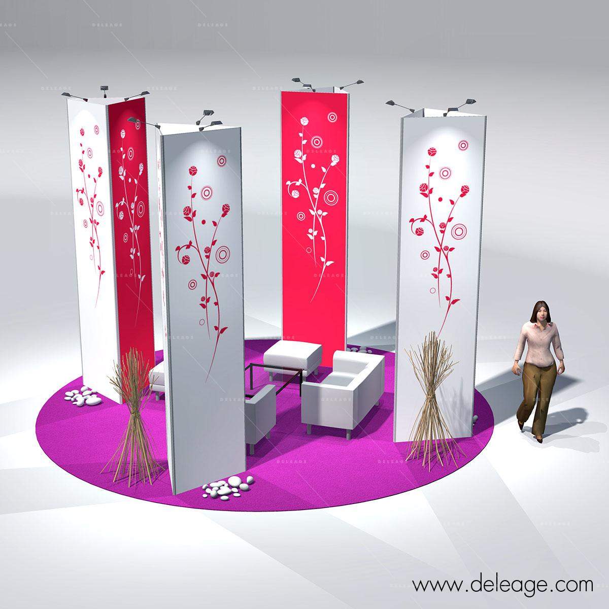 tour-triangle-geante-4 Tour triangle geante — Tour d'exposition ZIG ZAG 3 faces (vue 4)