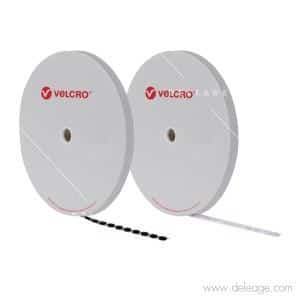Velcro pastilles adhésives — Fixation adhésive PASTILLES VELCRO lot de 200 (vue 6)