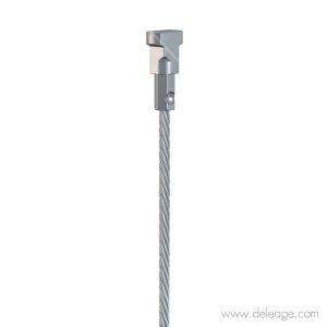 Câble Acier cimaise — Suspension tableauCABLE/FIL PERLON pour rail click