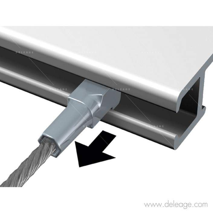 Fil-cable-C-cimaise-rail-clic Fil câble c cimaise rail clic — Suspension tableau RAIL CLICK pour fil ou câble