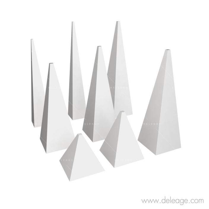 Pyramides Pyramides — PYRAMIDE POLYSTYRÈNE 20kg/m3