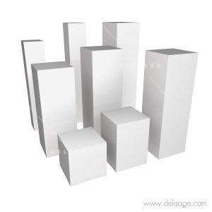 Colonne polystyrène — RECTANGLE POLYSTYRENE 20kg/m3