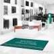 Tapis imprimé personnalisé — Impression tapis TAPIS PUBLICITAIRE pose libre