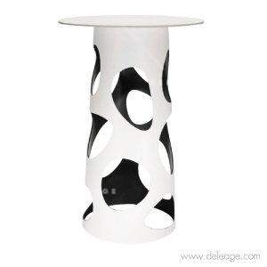 Mange debout cup ext blanc int noir — Location BANQUETTE CANAPE SOLID