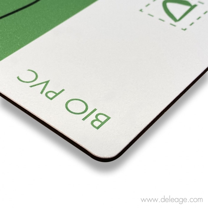 Impression sur bio pvc