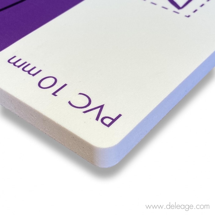 Impression sur PVC 10mm