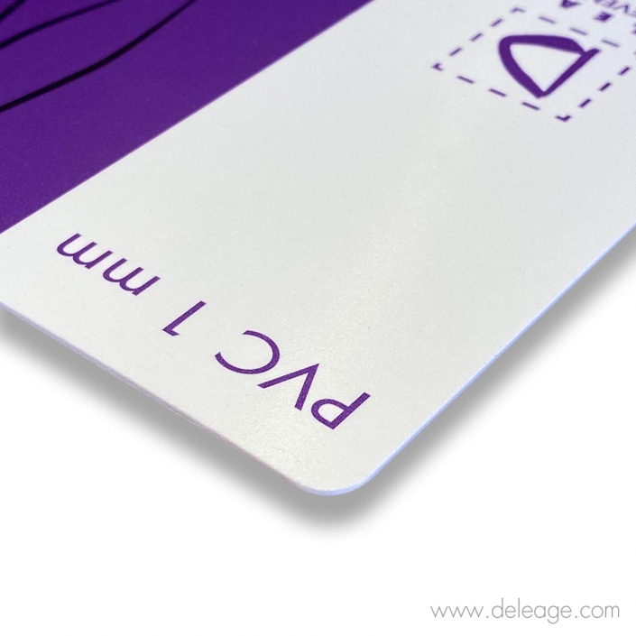 Impression sur PVC 1mm