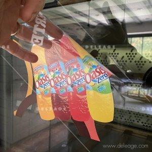 Tako jelly — Impression vitrophanie YUPO JELLY transparent (vue 2)