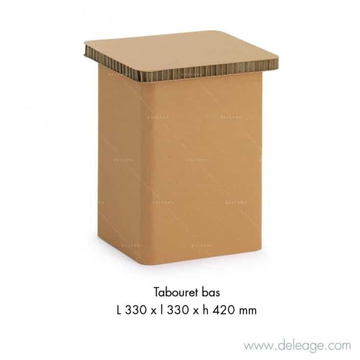 Tabouret-bas-en-carton-2-1030x1030 Tabouret bas EN carton 2 1030x1030 — Mobilier en carton TABOURET BAS assise
