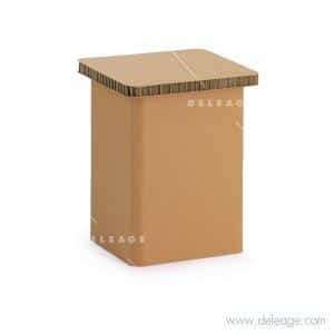 Tabouret bas EN carton — Mobilier en carton TABLE HAUTE mange debout