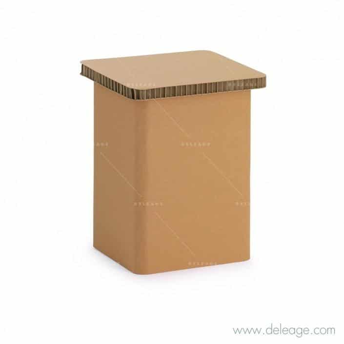 TABOUBAS_MOBCART_20294 Tabouret bas EN carton — Mobilier en carton TABLE HAUTE mange debout