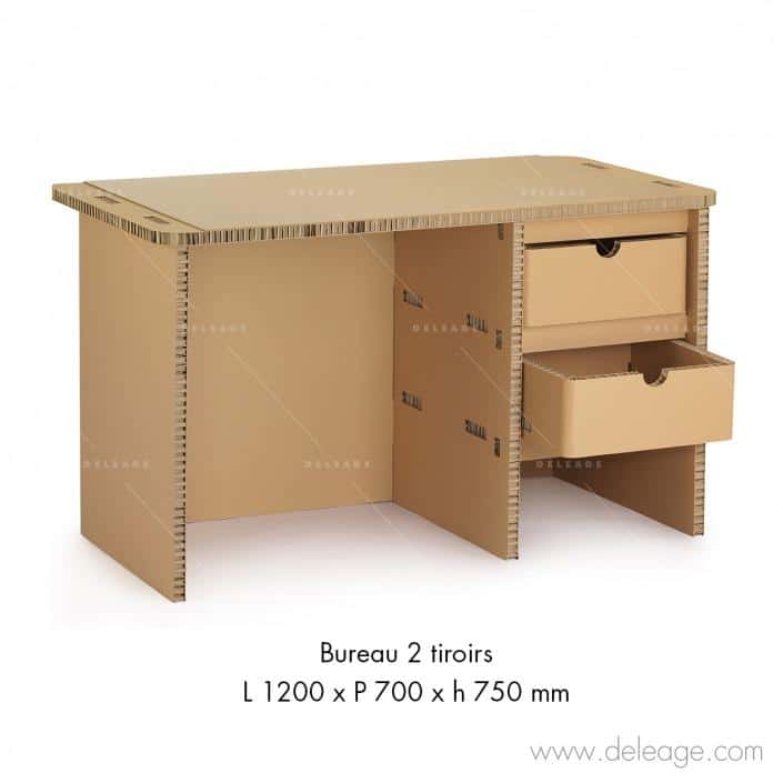BURO2TIR_FRG090_20725.eps Bureau EN carton — Mobilier en carton TABLE HAUTE mange debout