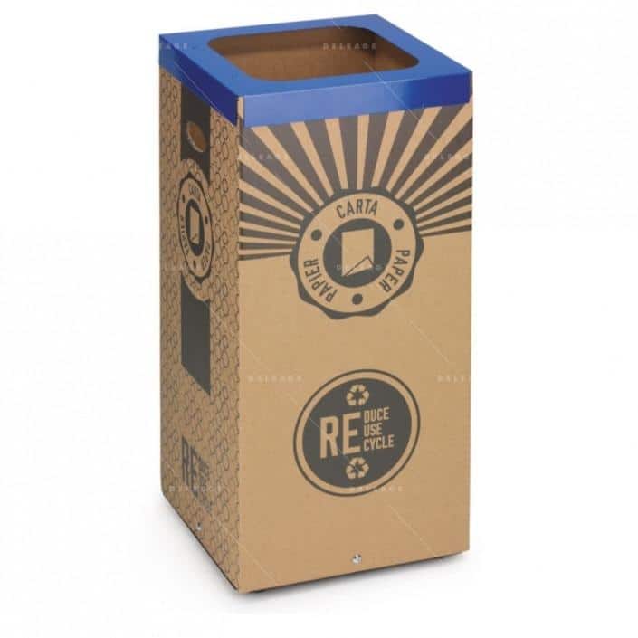 corbeille-de-tri-en-carton.bleu Corbeille de tri EN carton bleu — Tri sélectif CORBEILLE DE TRI 60/100 litres