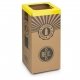 Corbeille de tri EN carton jaune — Tri sélectif CORBEILLE DE TRI 60/100 litres