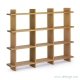 Grande bibliotheque type expedit EN carton — Meuble en carton TABOURET HAUT siège en carton