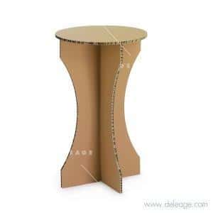 Mange debout EN carton — Mobilier en carton TABLE HAUTE mange debout