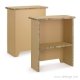 Petit comptoir EN carton — Mobilier en carton TABLE HAUTE mange debout (vue 2)