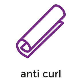 Picto anti curl