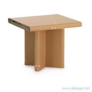 Table basse rectangulaire — Mobilier en carton TABLE HAUTE mange debout