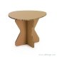 Table basse ronde — Mobilier en carton TABLE HAUTE mange debout