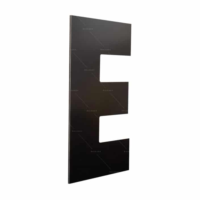 dibond-noir-d Dibond noir d — Lettre et logo ALUMINIUM/DIBOND
