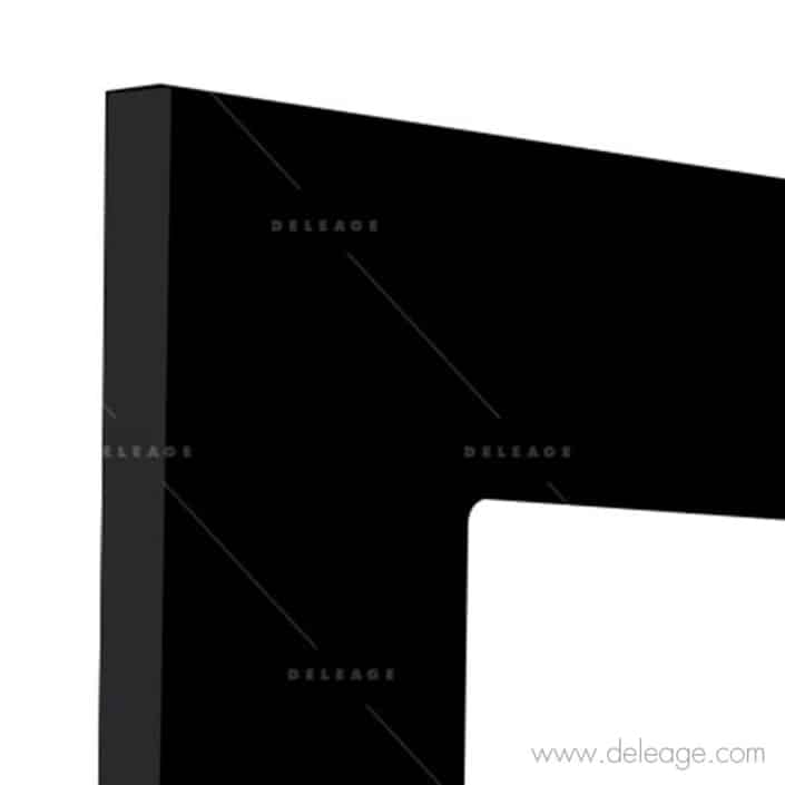 pvc-noir-10mm-dZ PVC noir 10mm dZ — Lettre et logo PVC