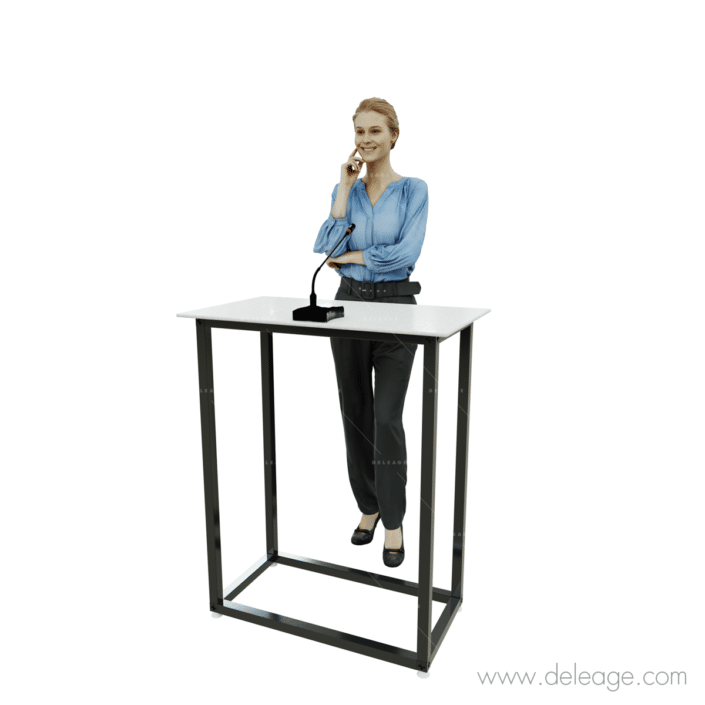 pupitre-design Pupitre design — Pupitre de conférence ALUMINIUM T3 personnalisable