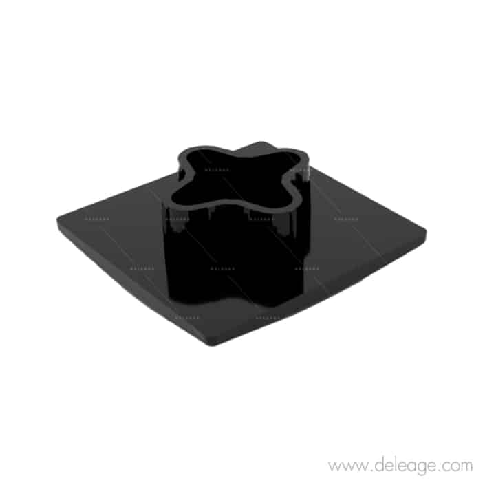 Caps 2.T3.noir Caps 2 T3 noir — Connecteur GAMME T3 DECO noir