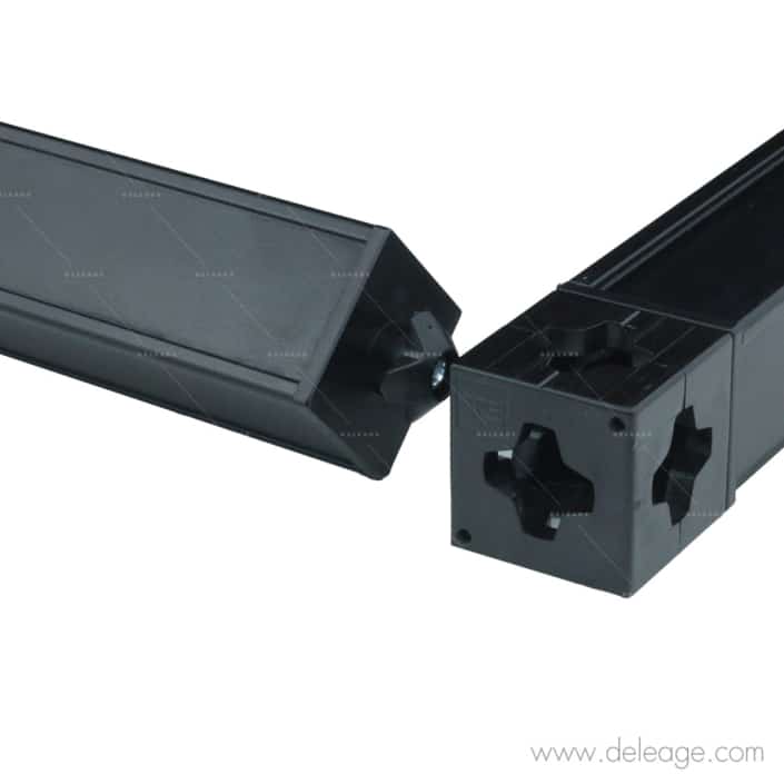 Profilé T3 noir Profilé T3 noir — Profilé alu GAMME T3 DECO noir droit