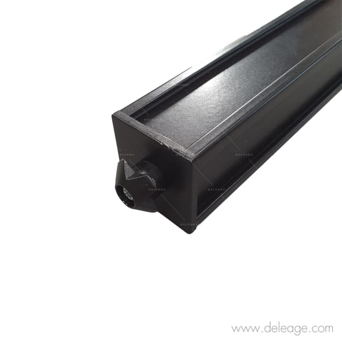 Profilé.T3.noir Profilé T3 noir — Connecteur GAMME T3 DECO noir