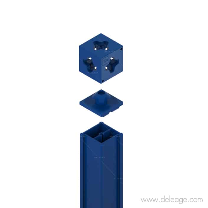 T3 DECO-BLUE TUBE ASM 2_0018 T3 déco blue tube asm — Profilé alu GAMME T3 DECO noir droit (vue 18)