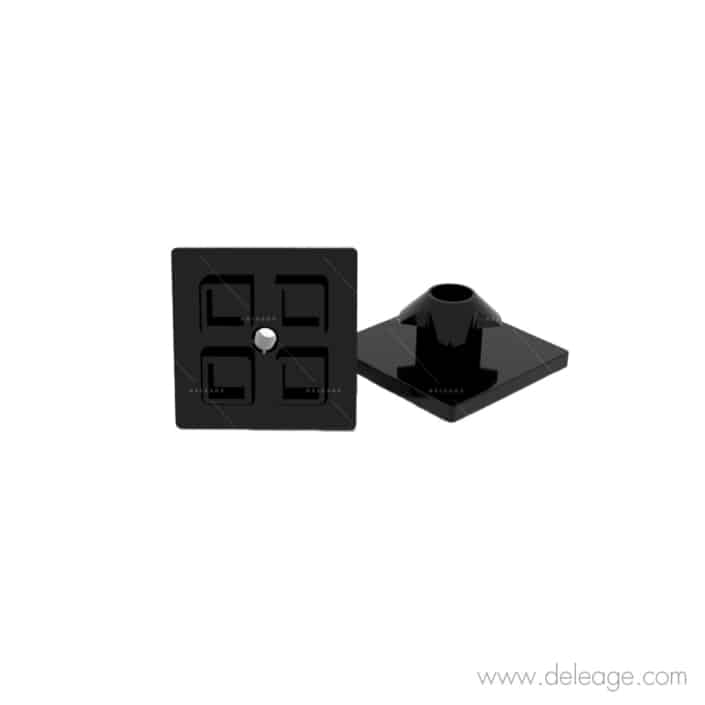 embout.T3.noir Embout T3 noir — Connecteur GAMME T3 DECO noir
