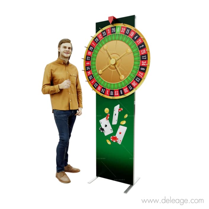 Roue-de-la-chance-personnalisée Roue de la chance personnalisée — Roue de loterie WHEEL COM la plus communiquante