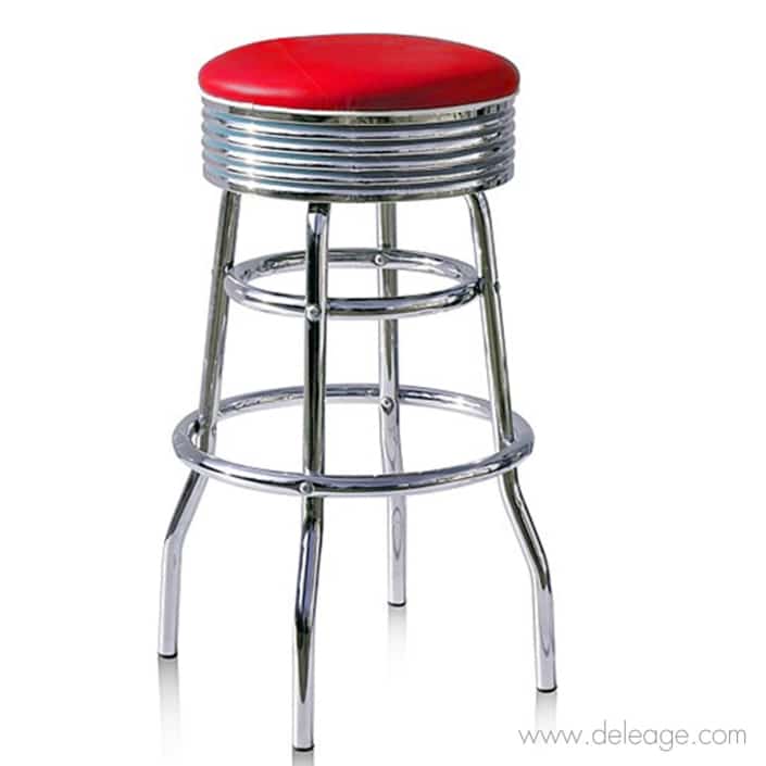 tabouret-american-diners-annees-60-70 Tabouret américain