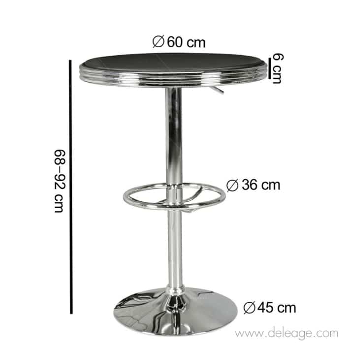 location-table-haute-style-americain-annees-70 Location table haute style americain annees — Location TABLE REGLABLE style Américan diners