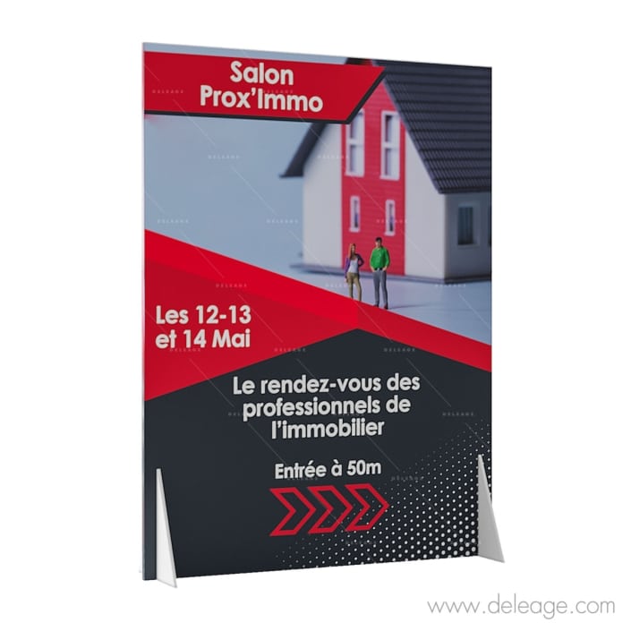 Panneau-autoportant-sur-equerre-L Panneau autoportant sur equerre l — Affichage publicitaire TOTEM RIGIDE M Panneau sur pieds
