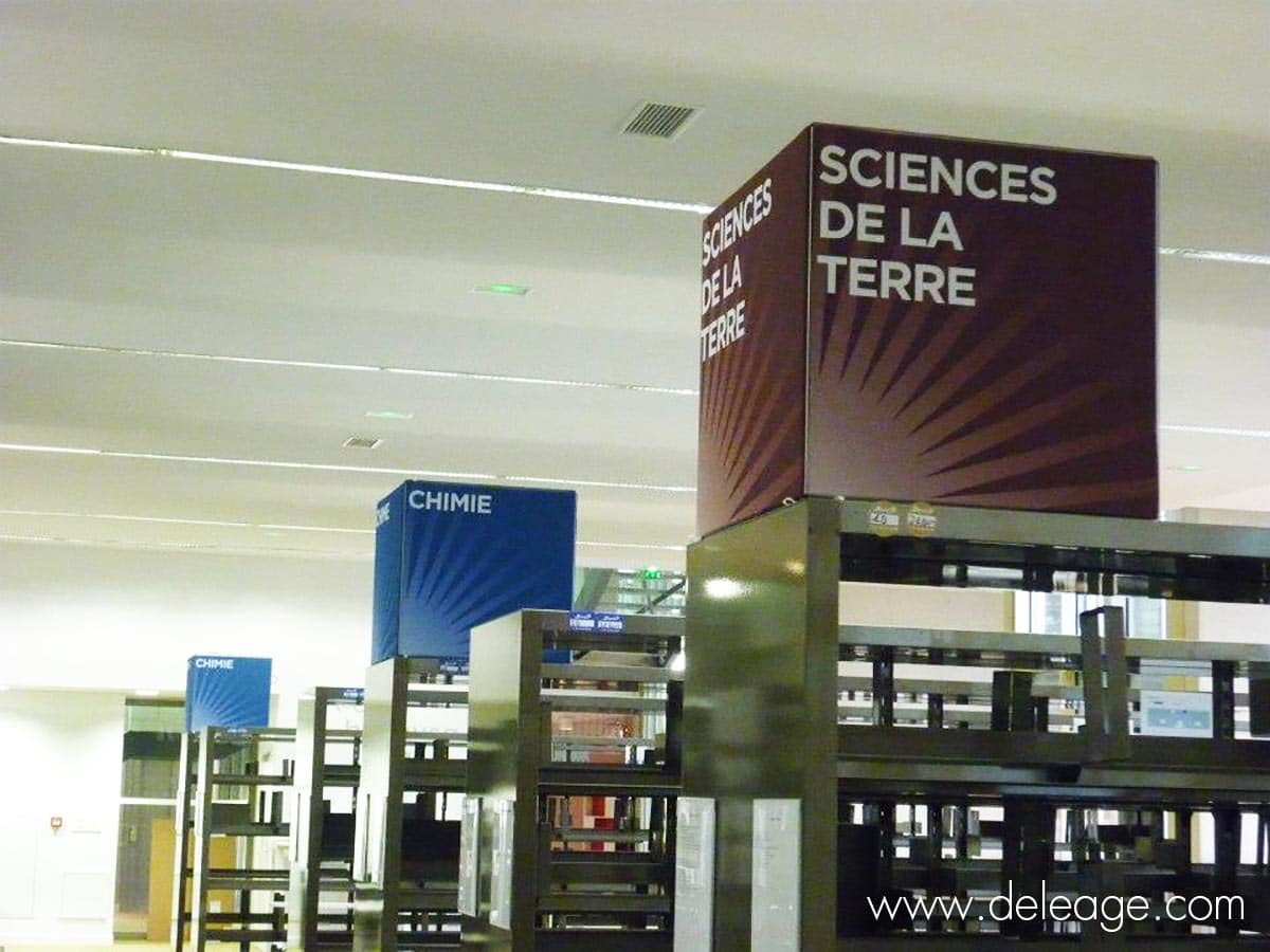 signalétique-bibliothèque (4) Signalétique bibliotheque — A chaque lieu sa signalétique (vue 4)