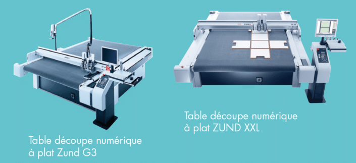table decoupe zund Table découpe zund