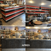 Déco avant après — DECORATION d'un restaurant italien AVANT/APRES
