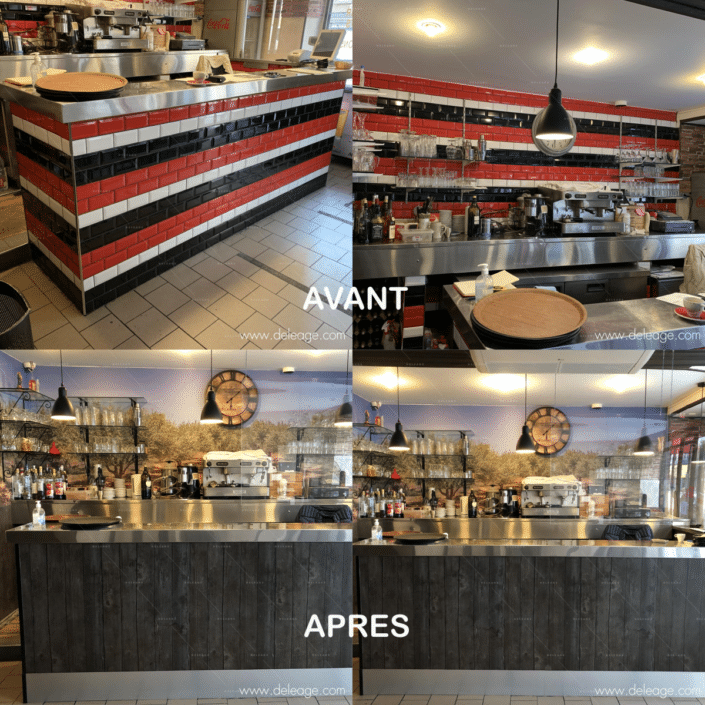 deco-avant-apres Déco avant après — DECORATION d'un restaurant italien AVANT/APRES