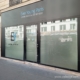 Vitrine — LA VITRINE SOBRE ET CHIC du nouveau centre médical esthétique EVER YOUNG PARIS