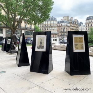 Expo extérieure dans paris pyramide