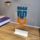 Totem embase plexi avec polystyrène — NOUVEAU chez DELEAGE, Le TOTEM 3D sur EMBASE L dernière génération