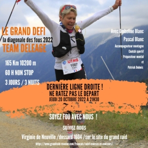 Affiche site dex grand raid j 7 carre — J-7 avant le GRAND DEFI de la TEAM DELEAGE!